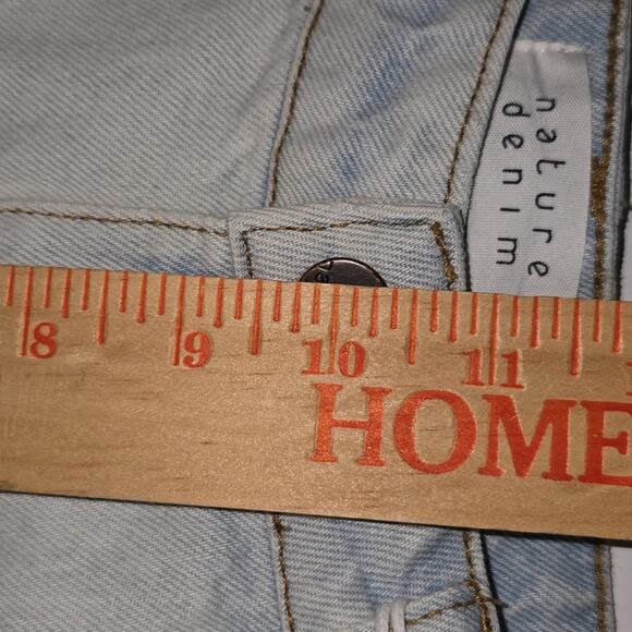 Nature Denim Kyler Mom Jeans Distressed Light Wash Womens Size 9 NWT - Picture 12 of 14